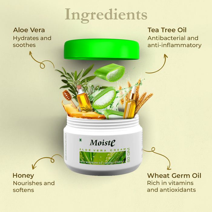 Moiste Aloe Vera Moisturizing Cream