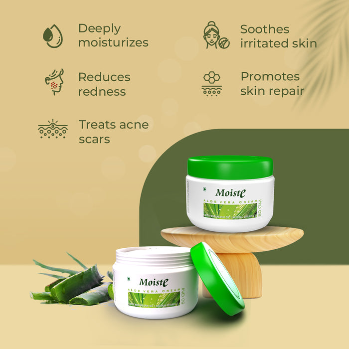 Moiste Aloe Vera Moisturizing Cream