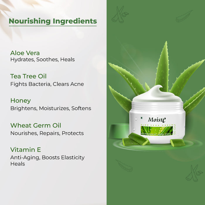 Moiste Aloe Vera Moisturizing Cream