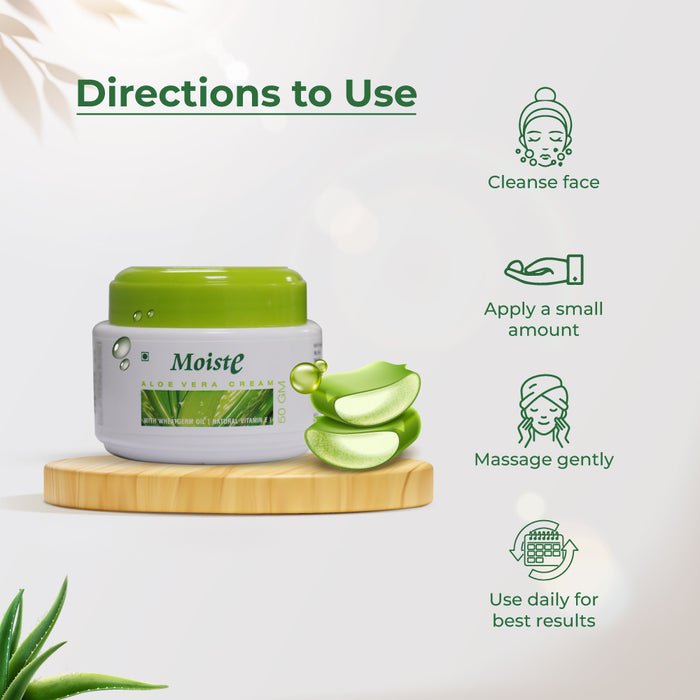 Moiste Aloe Vera Moisturizing Cream