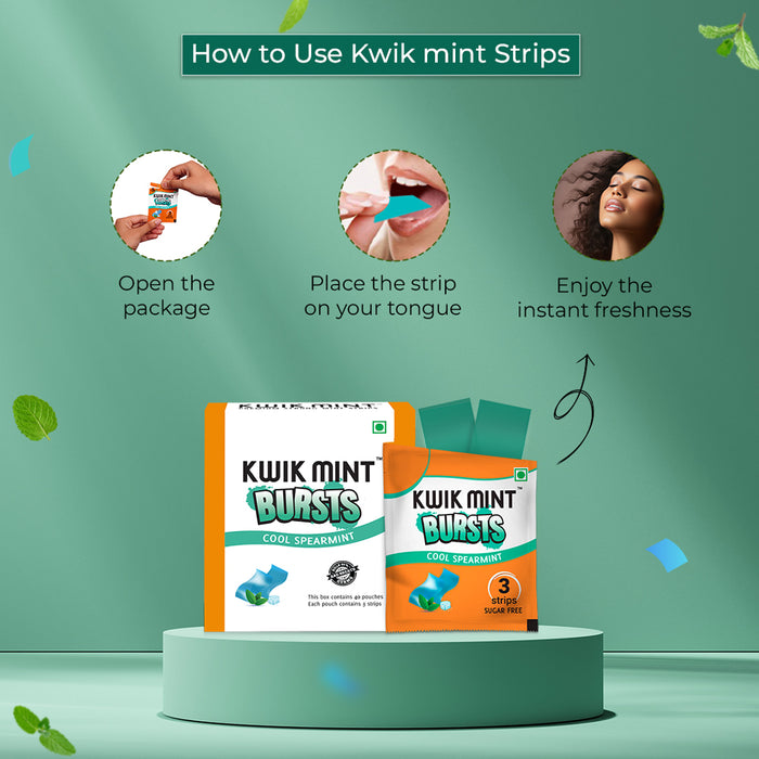 Kwik Mint Mouth Freshener Bursts