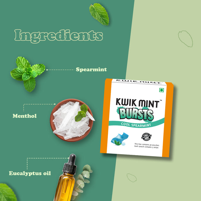 Kwik Mint Mouth Freshener Bursts