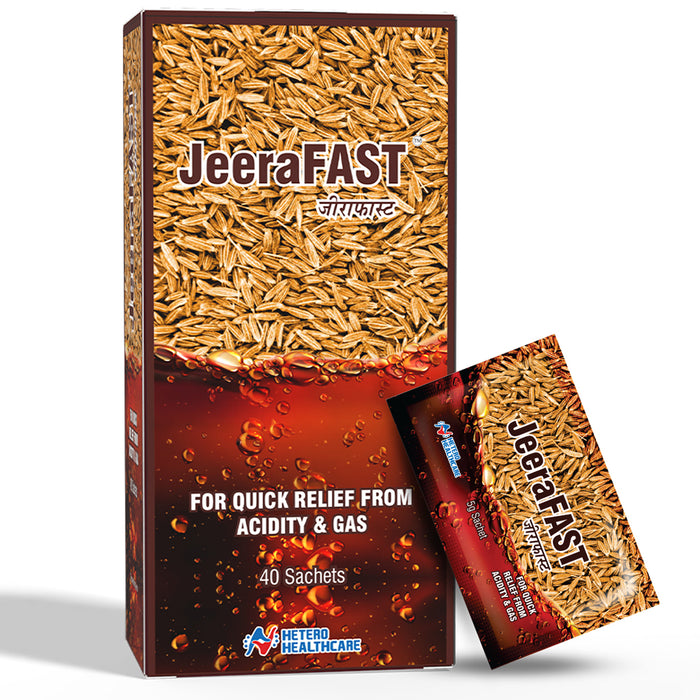 JeeraFast - Instant Relief from Acidity and Gas with Active Jeera