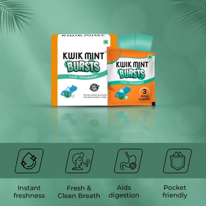 Kwik Mint Mouth Freshener Bursts