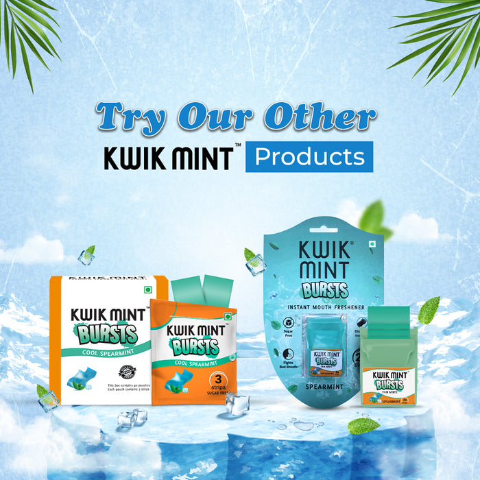 Kwik Mint Mouth Freshener Strips