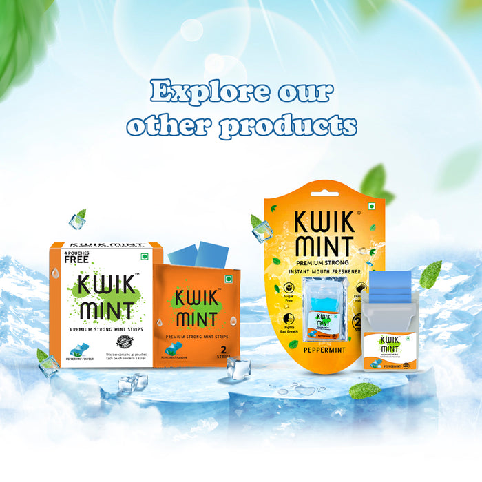 Kwik Mint Mouth Freshener Bursts