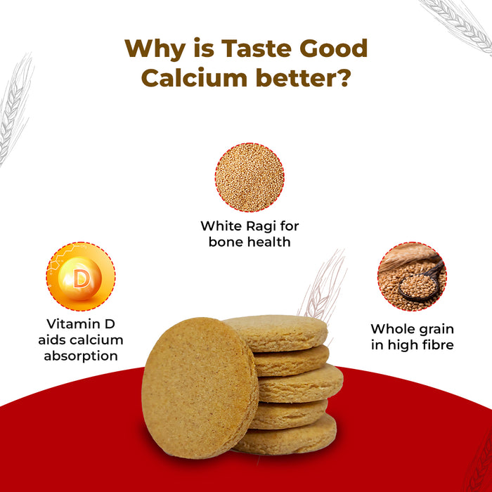 Taste Good Calcium and Vitamin D Biscuits